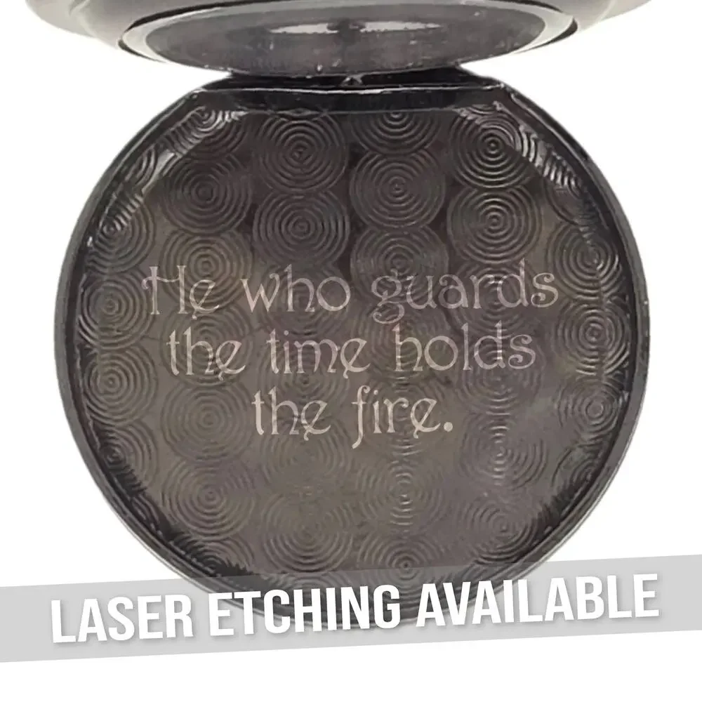 Celestial Yin Yang Dragon Pendant Pocket Watch – Fantasy Necklace Gift